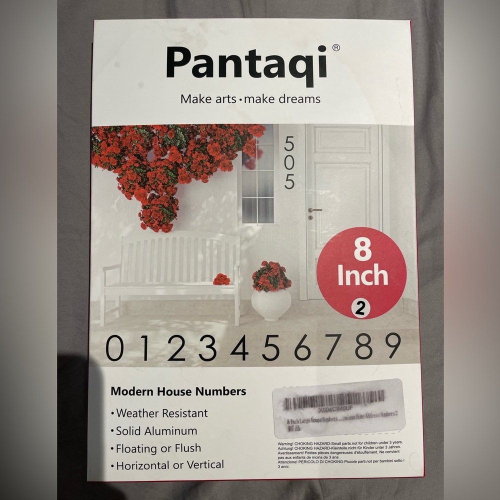 Modern House Numbers #2 - Picture 1 of 7